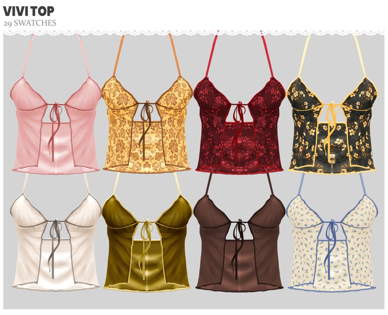 Галерея мода Сет одежды Hushed Desire Set #1